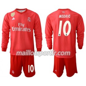 Maillot de Foot Real Madrid Modric 10 Enfant Troisieme 2018/19 ML